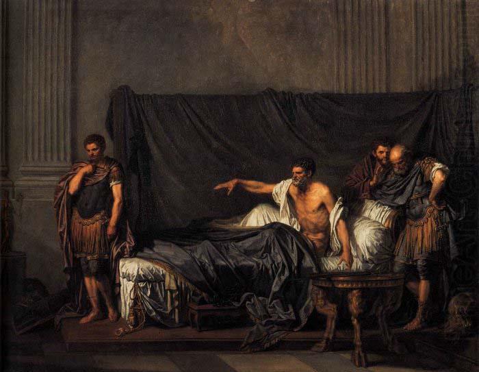 Jean Baptiste Greuze Septimius Severus and Caracalla china oil painting image